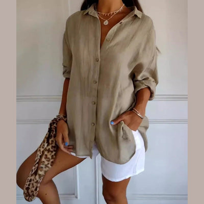 Ella - Geknittertes Top mit Charme
