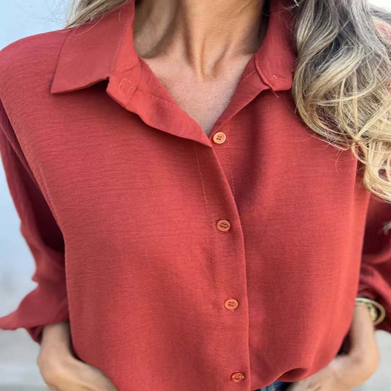 Elysa™ - Elegante Button-Up-Bluse