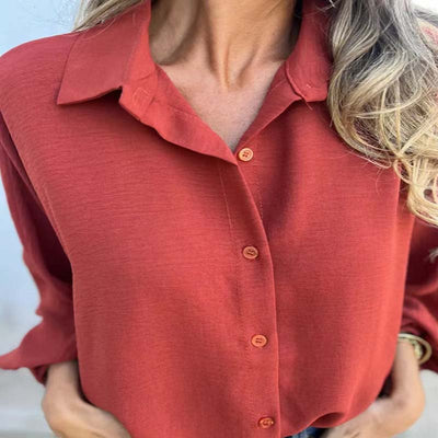 Elysa™ - Elegante Button-Up-Bluse