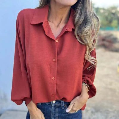 Elysa™ - Elegante Button-Up-Bluse