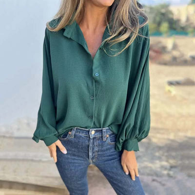 Elysa™ - Elegante Button-Up-Bluse