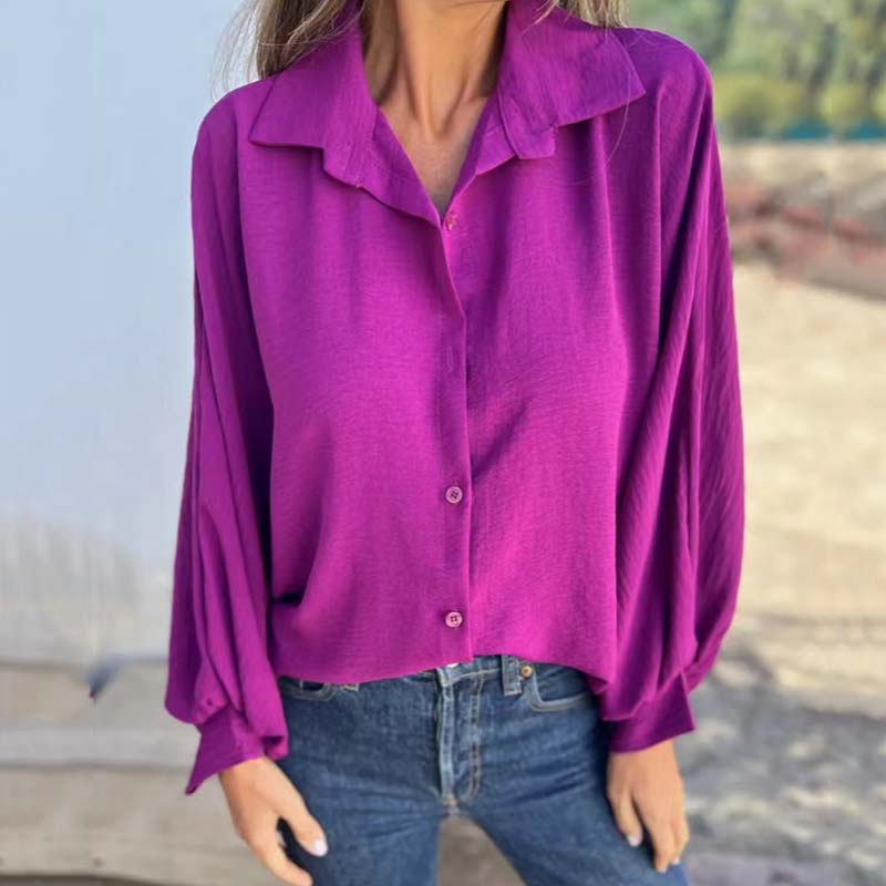 Elysa™ - Elegante Button-Up-Bluse