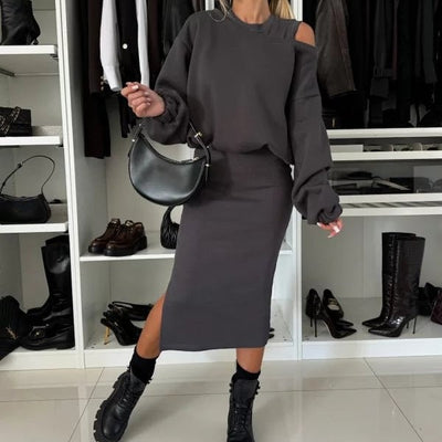 Camilla - Kleid und Pullover