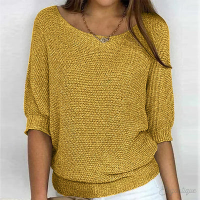 Fleur™ - Lässiges Strickoberteil