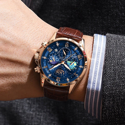 ELEGANTE MONDPHASENUHR