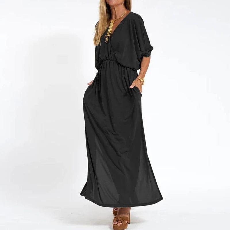 Angelica™ - Langes Sommerkleid im Vintage-Stil