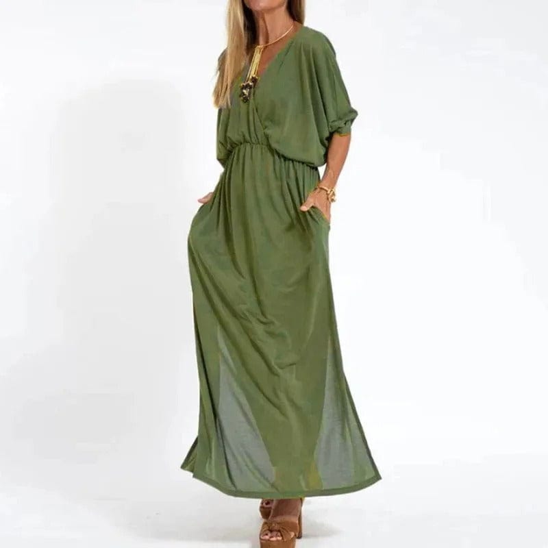 Angelica™ - Langes Sommerkleid im Vintage-Stil