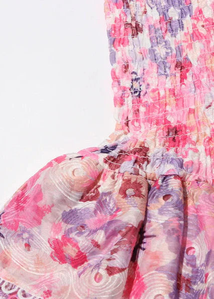 Lotta™ - Trägerloses Blümchenkleid
