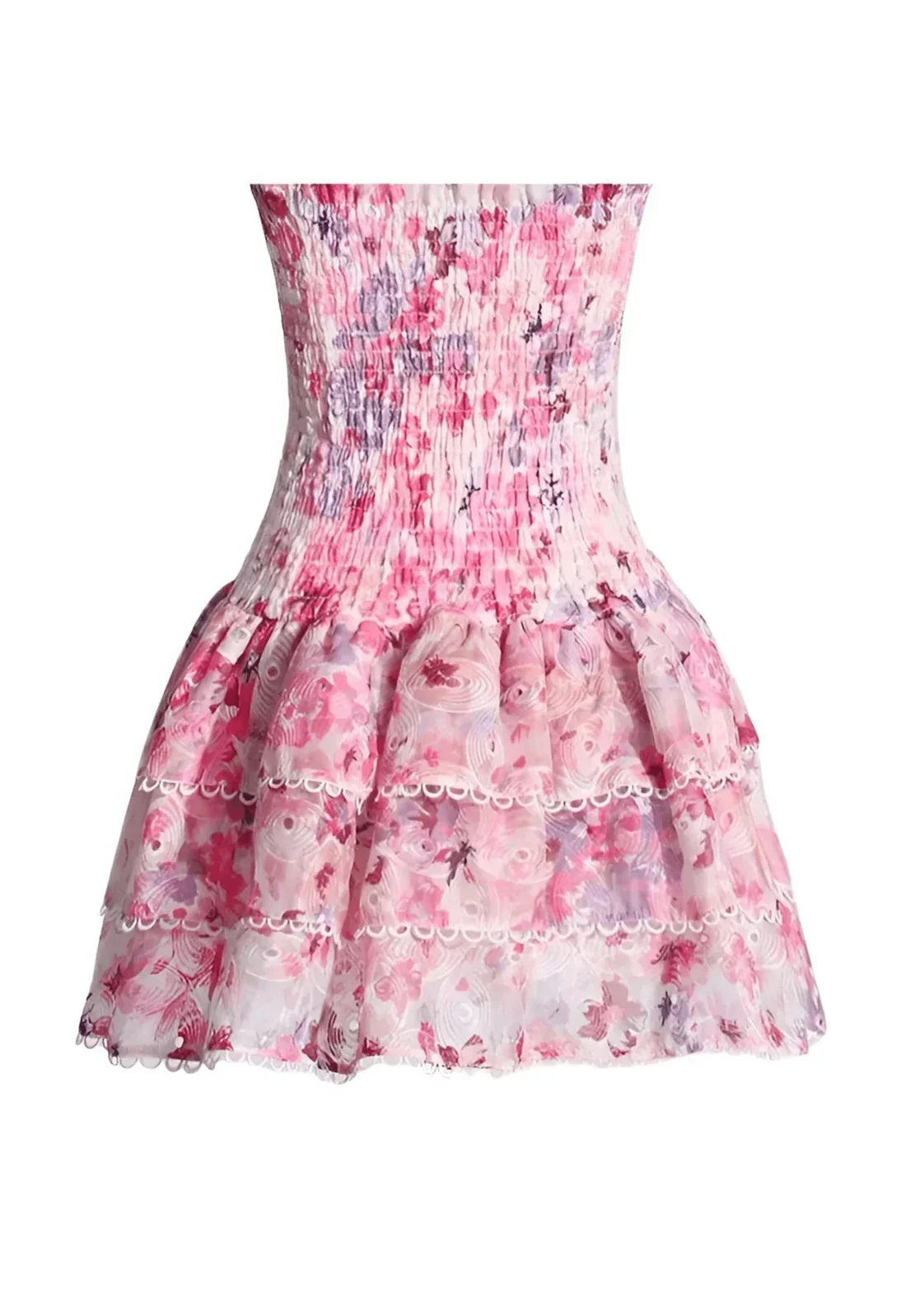 Lotta™ - Trägerloses Blümchenkleid