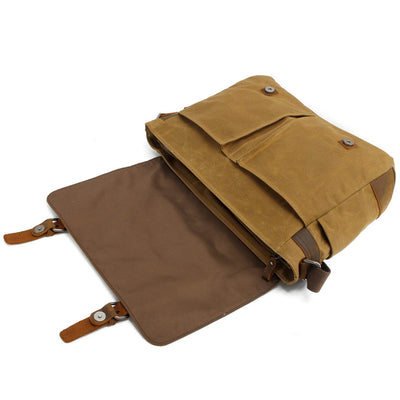 Canvas Laptop-Messenger-Tasche | RENO