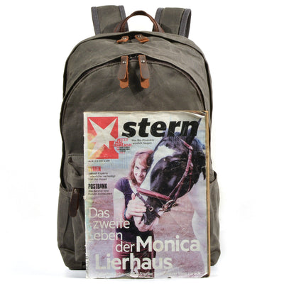 AMSTERDAM | Vintage Canvas Rucksack