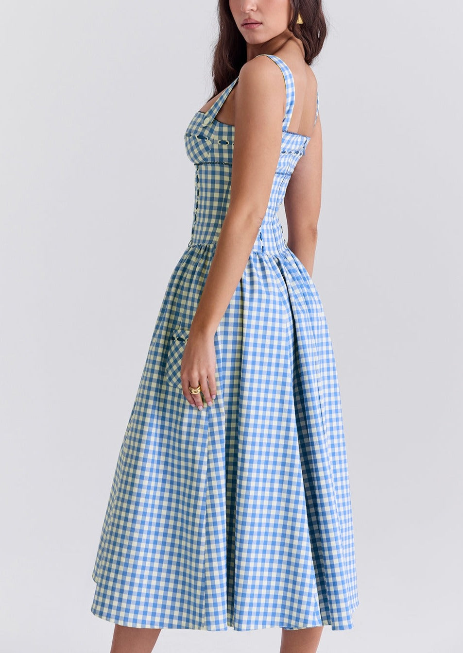 Annalena™ - Ärmelloses Midi-Sonnenkleid
