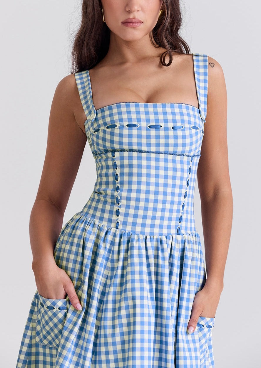 Annalena™ - Ärmelloses Midi-Sonnenkleid
