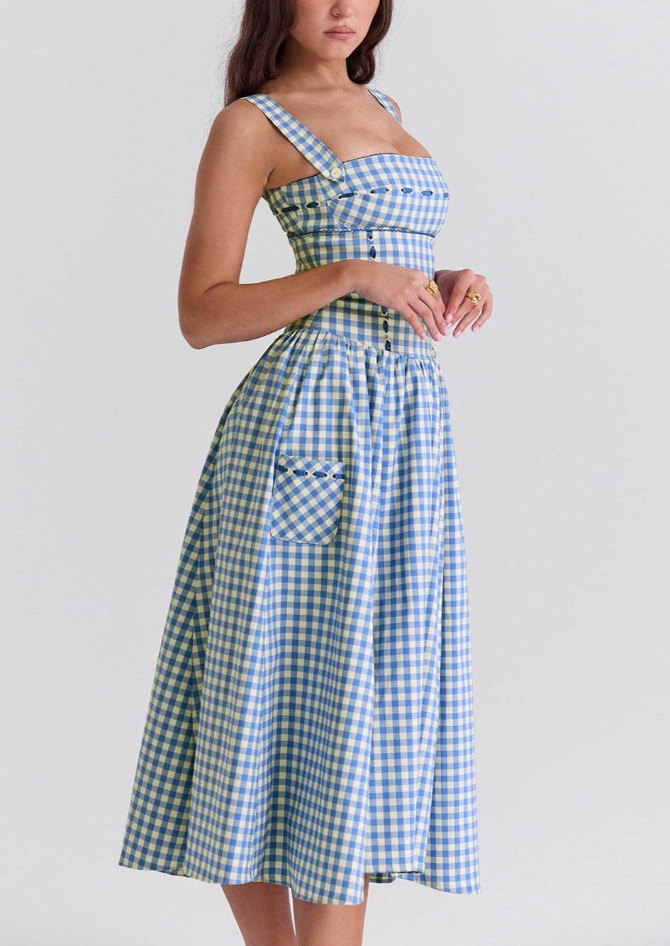 Annalena™ - Ärmelloses Midi-Sonnenkleid