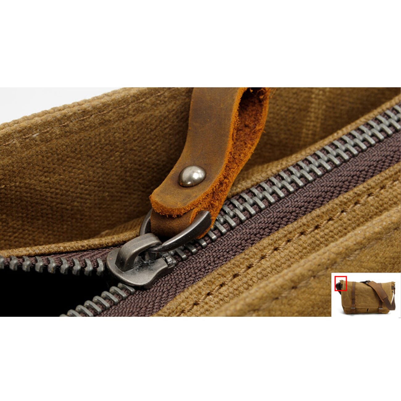 Canvas Laptop-Messenger-Tasche | RENO