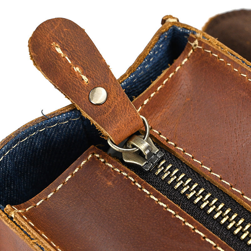 Girona™ - Wandelbarer Rucksack aus Leder