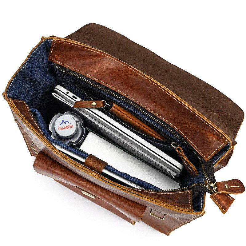 Leder-Cabrio-Rucksack | GIRONA