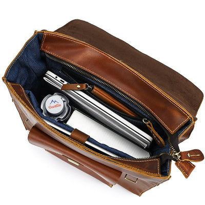 Leder-Cabrio-Rucksack | GIRONA