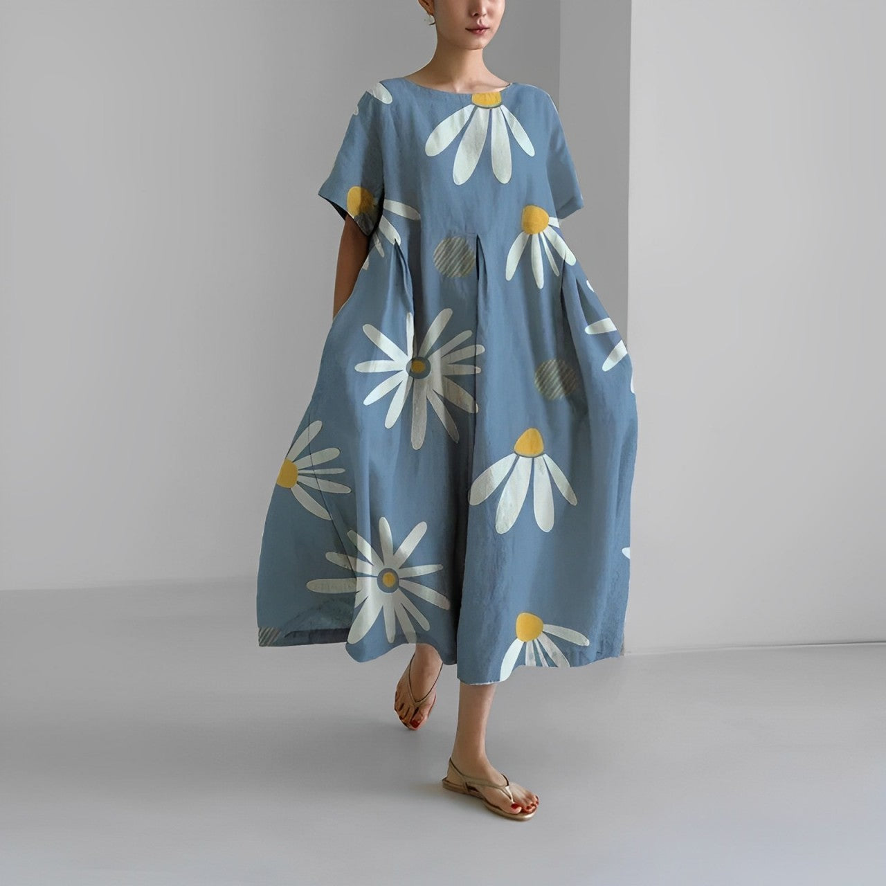 Soléane™ – Böhmisches Blumenkleid