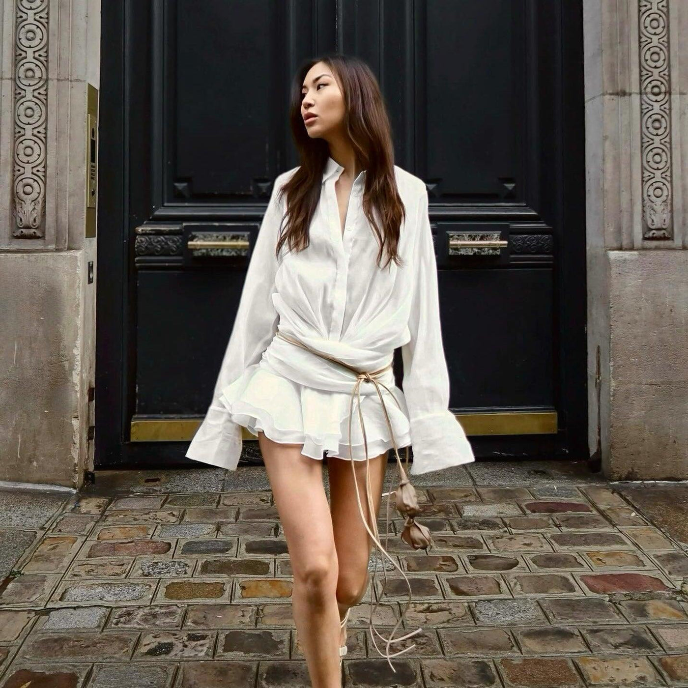 Marlene™ - Plissiertes Minikleid
