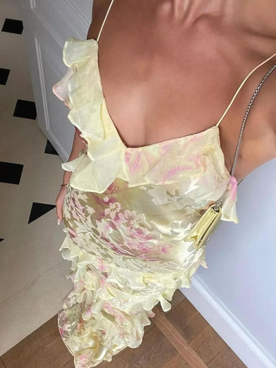 Celia™ - Charmantes Rüschenkleid